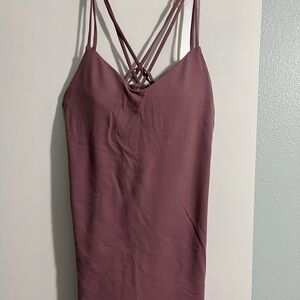 Strappy Mauve Dress